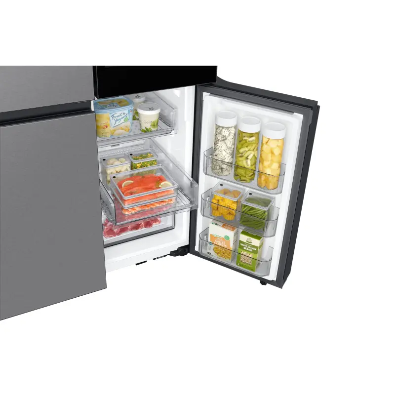 Samsung refrigerador Bespoke French door de 28.6cuft con pantalla de 32" RF29DB9950QD